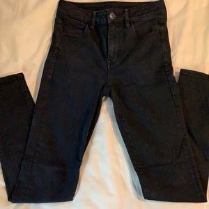 American Eagle black skinny jeans